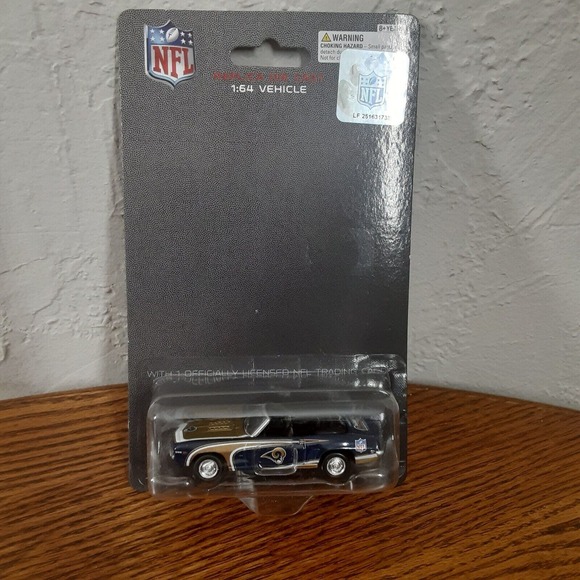 Los Angeles Rams Die Cast Car 1:64 Chevelle SS NFL Press Pass Collectibles - Picture 1 of 7